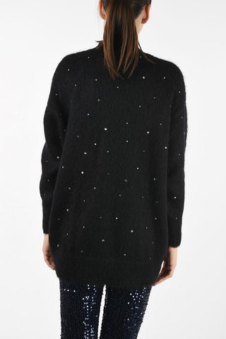 fuzzy cardigan