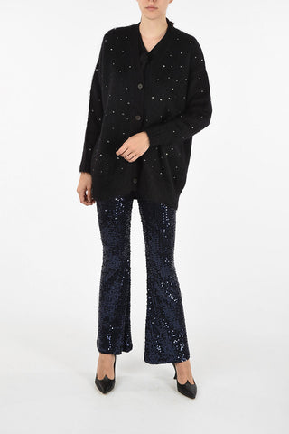 fuzzy cardigan