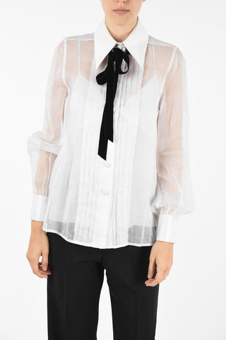 RUNWAY blusa sheer