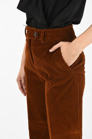 corduroy GABRIELLE palazzo  pants