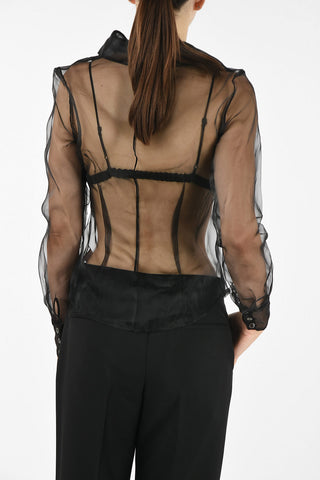 sheer HENDRIX SET blouse