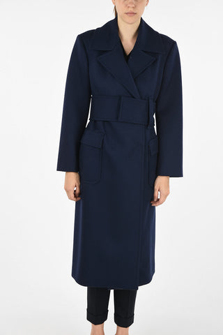 double breasted Chesterfield ROSA coat with belt
