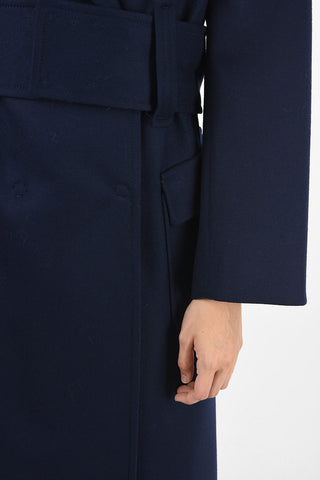 double breasted Chesterfield ROSA coat with belt
