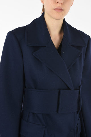 double breasted Chesterfield ROSA coat with belt