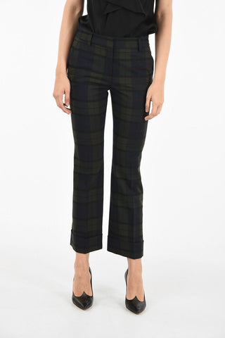 pantalone dritto MIA plaid