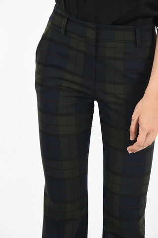 pantalone dritto MIA plaid