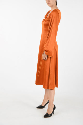 bishop sleeve midi Tunic dress