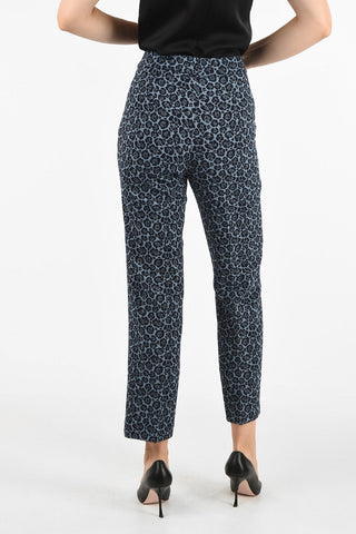 BE cheetah-print capri pants