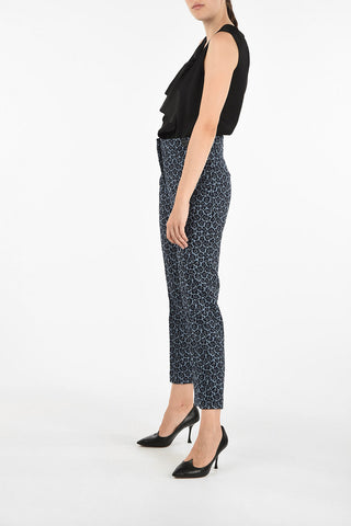 BE cheetah-print capri pants