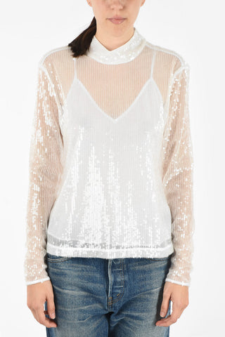 CHAKA sequined top