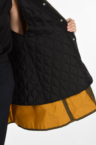 waxed cotton cape