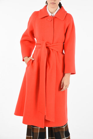 RUNWAY balmacaan coat