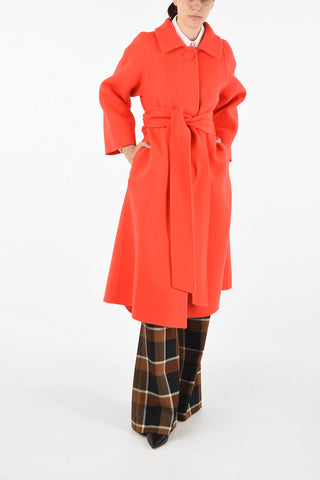 RUNWAY balmacaan coat