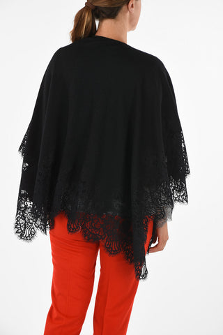 mantella con pizzo