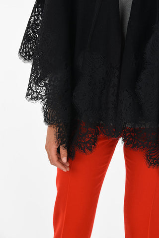 mantella con pizzo