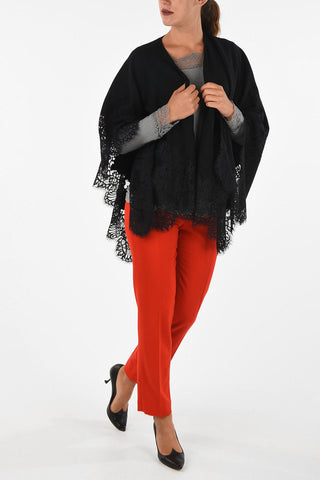 mantella con pizzo