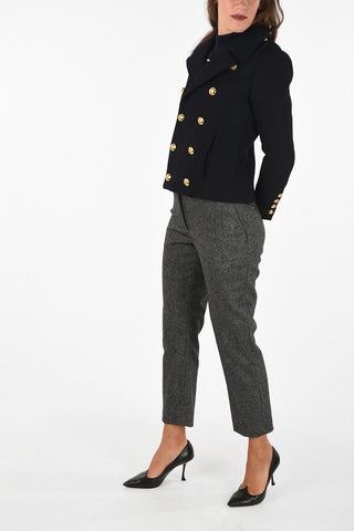 crotch length peacoat