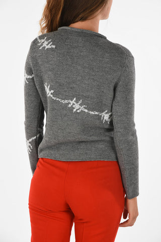 embroidered sweater