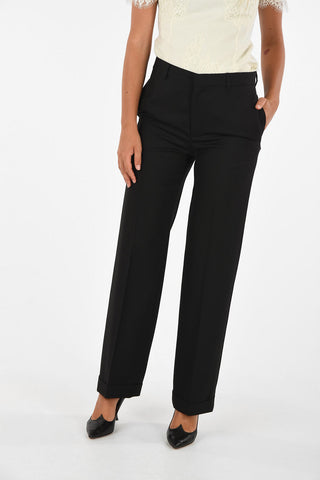 wool palazzo  pants