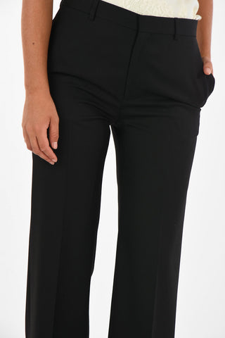 wool palazzo  pants