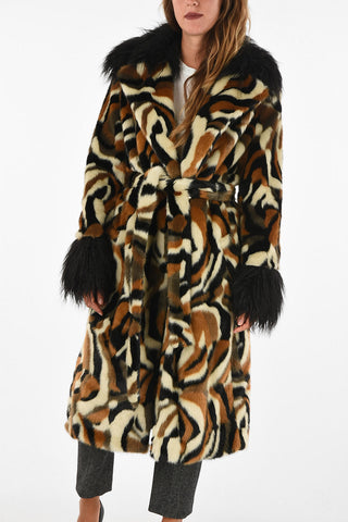 faux fur CORALINE coat
