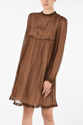 chiffon tunic dress