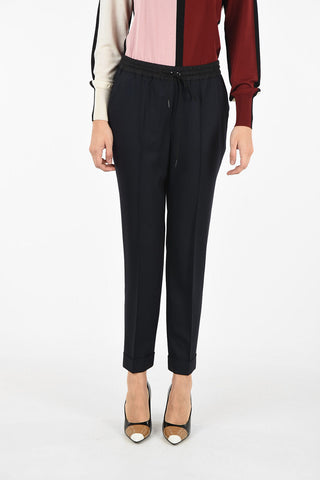 drawstring waist capri LILIUX pants