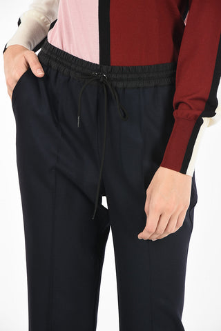 drawstring waist capri LILIUX pants