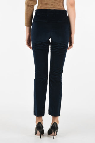 velvet capri GOLD pants