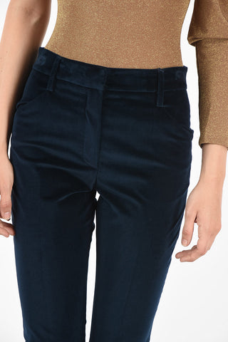 velvet capri GOLD pants