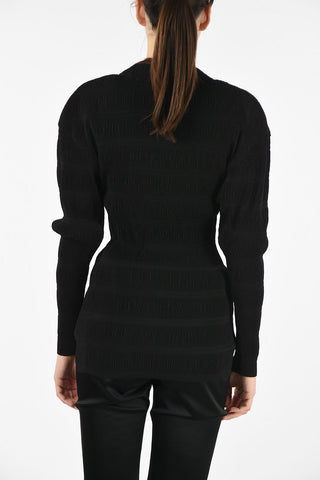 accordion blouse