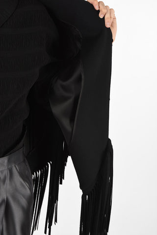 fringed cape