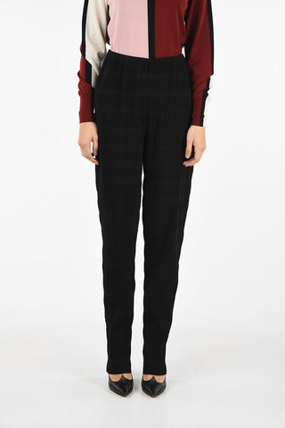 high-rise waist pants
