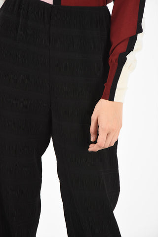 high-rise waist pants