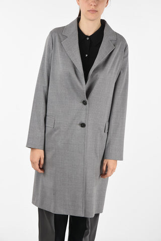 virgin wool super 120's chesterfield coat