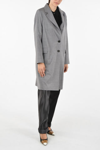 virgin wool super 120's chesterfield coat