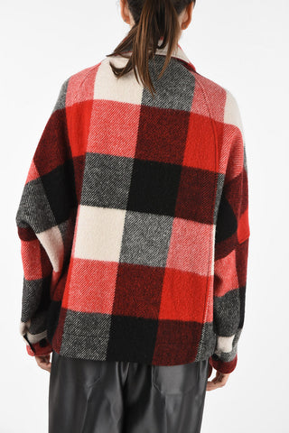 gun club check balmacaan coat