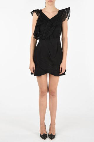 crochet mini dress