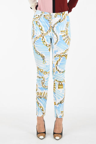 COUTURE! print regular fit jeans