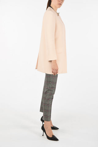 rhinestone embellished center vent jacket
