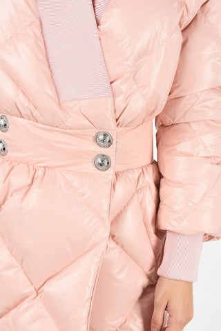 quilted down jacket