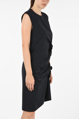 knee lenght asymmetric dress