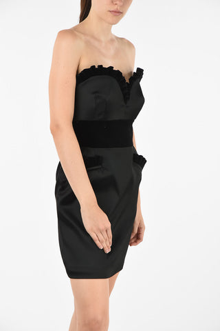 COUTURE! sweetheart neckline mini strapless dress