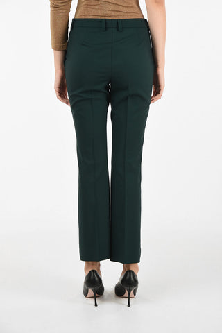 pantalone dritto in fresco di lana
