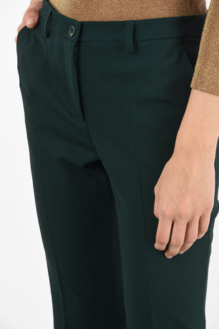 pantalone dritto in fresco di lana