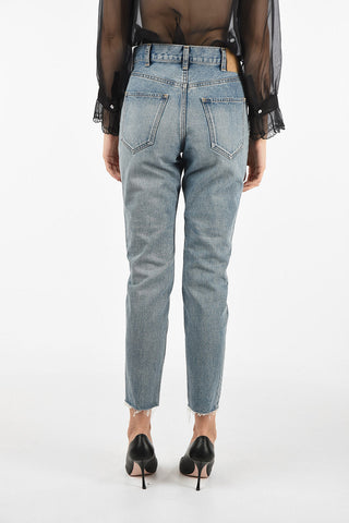 distressed jeans