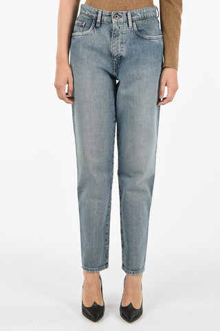 delave effect regular fit jeans