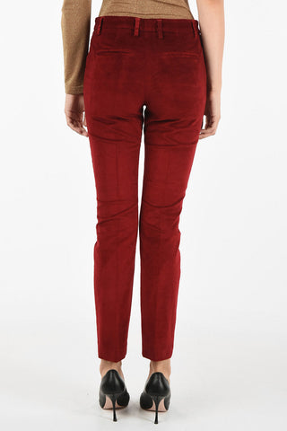 velvet capri GOLD pants