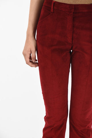 velvet capri GOLD pants