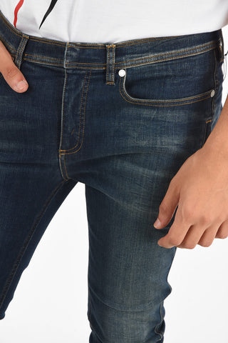16cm Stretch Denim Skinny Fit Jeans